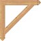 Ekena Millwork Traditional Arts & Crafts Smooth Bracket, Western Red Cedar, 3 1/2"W x 30"D x 30"H BKT04X30X30TRA03SWR - alternate 4
